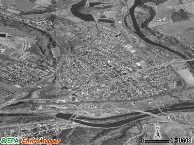 Herkimer satellite photo by USGS