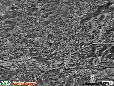 West Gate satellite photo by USGS