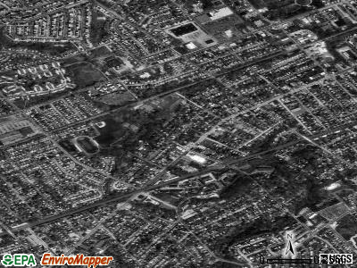 Glenolden satellite photo by USGS