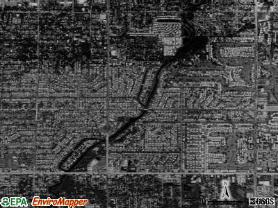 Southgate satellite photo by USGS