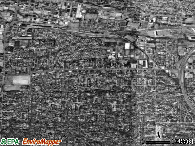 Olivette satellite photo by USGS