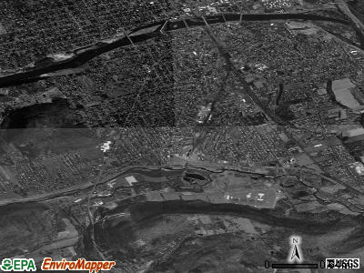 Southport satellite photo by USGS