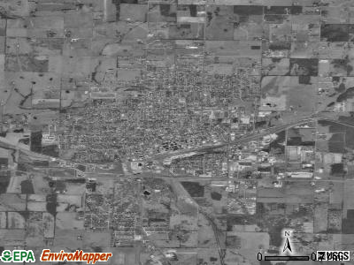 Pace satellite photo by USGS