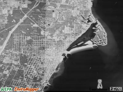 Rockport satellite photo by USGS