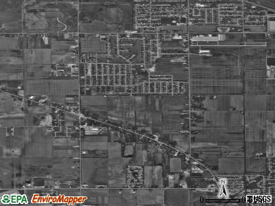 Lynwood satellite photo by USGS