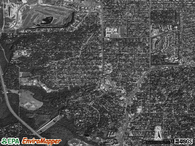 Alamo Heights satellite photo by USGS