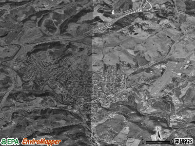 Bridgeport satellite photo by USGS