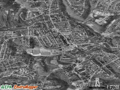 West View satellite photo by USGS