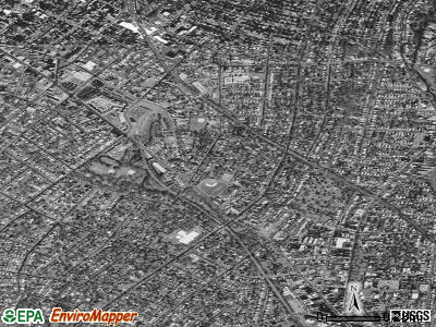 Glen Ridge satellite photo by USGS