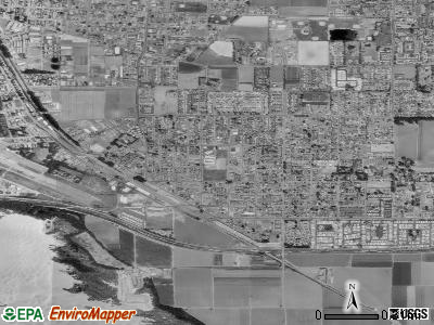 Oceano satellite photo by USGS
