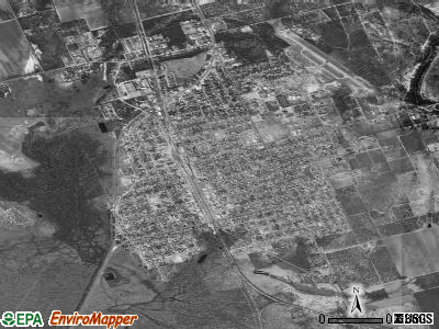 Ridgefield satellite photo by USGS