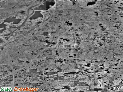 Eagan satellite photo by USGS