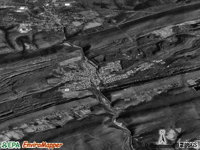Tamaqua satellite photo by USGS