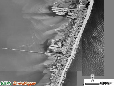 Ocean City satellite photo by USGS
