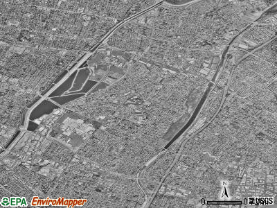 Pico Rivera satellite photo by USGS