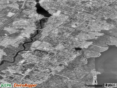 Linwood satellite photo by USGS
