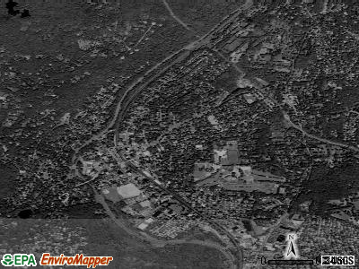 Pleasantville satellite photo by USGS