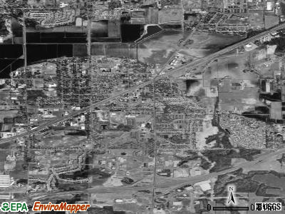 Hudsonville satellite photo by USGS