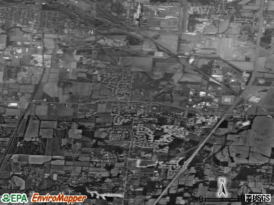 Monroe satellite photo by USGS