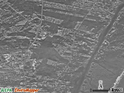 Myrtle Grove satellite photo by USGS
