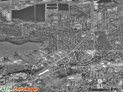 Applewood satellite photo by USGS
