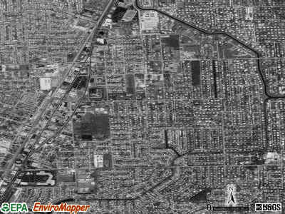 East Perrine satellite photo by USGS