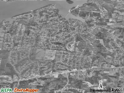 Green Hill satellite photo by USGS