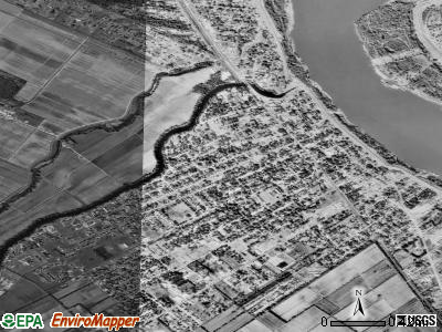 Plaquemine satellite photo by USGS