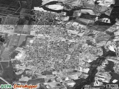 Marion satellite photo by USGS