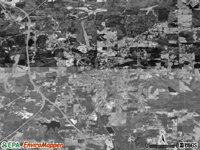 Louisville satellite photo by USGS