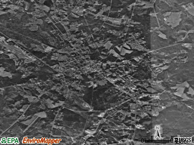 Swainsboro satellite photo by USGS