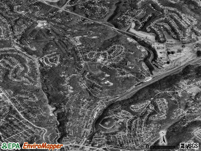Wilkins Township satellite photo by USGS