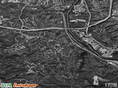 Taylor Mill satellite photo by USGS