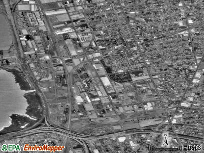 Emeryville satellite photo by USGS