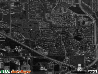 Jersey Village satellite photo by USGS