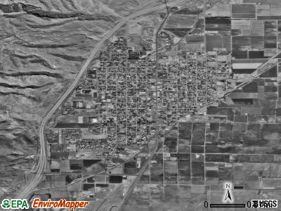 Richfield satellite photo by USGS