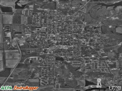 Boonville satellite photo by USGS