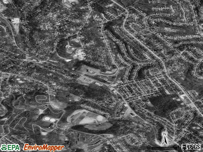 Forest Hills satellite photo by USGS