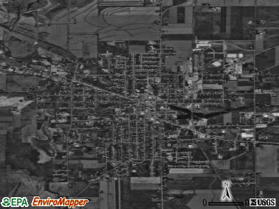 Ripon satellite photo by USGS
