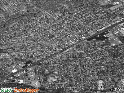 Dunellen satellite photo by USGS