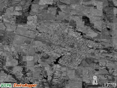 Childress satellite photo by USGS