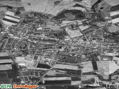 Cochituate satellite photo by USGS