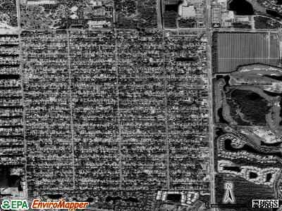 Naples Park satellite photo by USGS