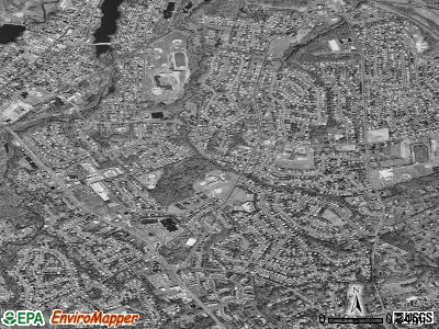 Strathmore satellite photo by USGS