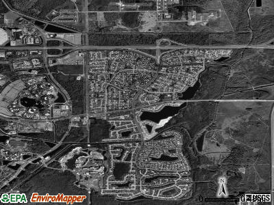 Williamsburg satellite photo by USGS