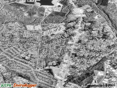 Yorkshire satellite photo by USGS