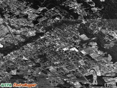 Darlington satellite photo by USGS