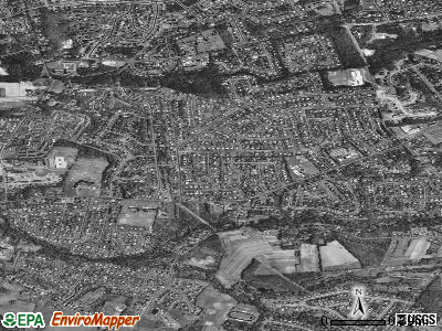 Yorketown satellite photo by USGS