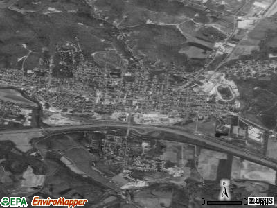Logan satellite photo by USGS