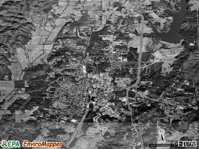 La Fayette satellite photo by USGS